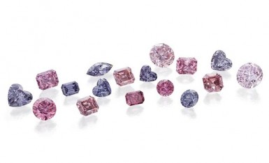 Diamantfarben sind ein Kriterium der Qualität und des Werts